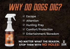 img 3 attached to 🚫 Zone No Holes! Digging Prevention Concentrate: Effective Solution to Stop Digging Dogs, Safe and Saves 80%