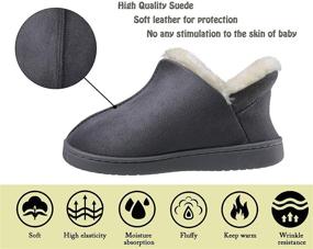 img 3 attached to Innovative INMINPIN Slippers: Premium Outdoor Anti-Slip Toddler Boys' Shoes with Slipper Comfort