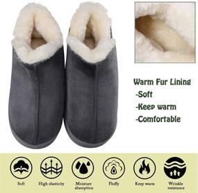 img 2 attached to Innovative INMINPIN Slippers: Premium Outdoor Anti-Slip Toddler Boys' Shoes with Slipper Comfort