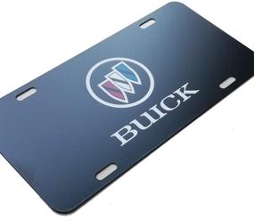 img 2 attached to Buick Metal License Plate Cover Emblem and Frame - Enhance Your Car's Front License Plate Decoration