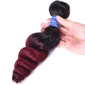 img 2 attached to Ombre Peruvian Loose Bundles Human