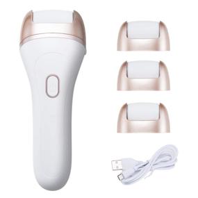 img 4 attached to 🦶 Boobeen USB Charging Electronic Foot File - Electric Callus Remover for Cracked Heels and Dead Skin, Foot File Kit