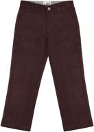 👖 shop stylish and affordable buyless fashion corduroy pants for boys' casual clothing logo