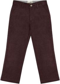 img 4 attached to 👖 Shop Stylish and Affordable Buyless Fashion Corduroy Pants for Boys' Casual Clothing