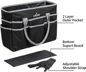 img 1 attached to Multi Functional Carrying Pockets Supplies Organizer