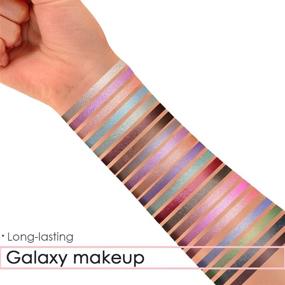 img 1 attached to 🌌 Discover the Vibrant Universe: 21 Color Eyeshadow Palette with Galaxy Colors (21 Color, 04)