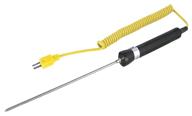 reed instruments r2960 needle tip thermocouple probe: type k, -58 to 1112°f (-50 to 600°c) - accurate temperature measurement for industrial applications logo