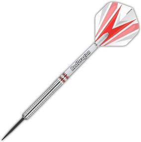 img 3 attached to 🐉 Unleash Your Inner Champion with the RED DRAGON Raider Series: 23g Steel Tip Tungsten Darts Set - Complete Professional Darts Kit with Shafts, Flights, and Checkout Card - Multiple Colors to Choose From!