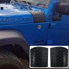 img 4 attached to 🔒 Bentolin Black Cowl Body Armor for Wrangler JK JKU: Durable & Compatible (2007-2018)