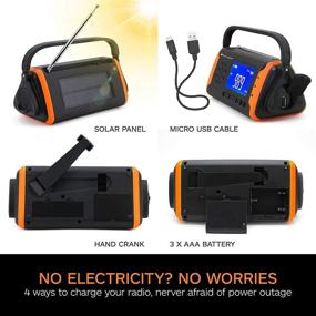 img 1 attached to Emergency Portable Flashlight Household 097 Orange