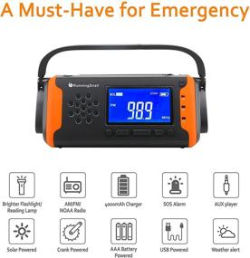 img 3 attached to Emergency Portable Flashlight Household 097 Orange
