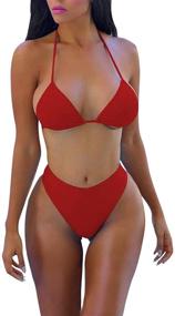 img 1 attached to ALBIZIA Womens Bikini Guard White Women's Clothing in Swimsuits & Cover Ups