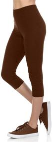 img 3 attached to Bluensquare Leggings Stretched Length Amazon Leggings