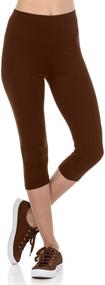 img 4 attached to Bluensquare Leggings Stretched Length Amazon Leggings