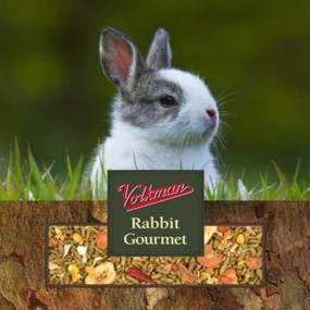 img 1 attached to 🐇 Volkman Gourmet 4lb Small Animal Rabbit Food