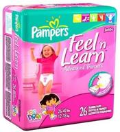 pampers learn advanced trainers 26 count logo