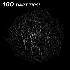 img 2 attached to 🎯 Enhance Your Dart Game with Viper's Tufflex II 2BA Thread Soft Tip Dart Points - Available in 100 and 500 Packs!