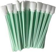 🧼 premium 100pc 5.1" square rectangle foam cleaning swab sticks for solvent format inkjet printer roland optical equipment - ultimate cleaning solution! logo