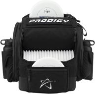 🥏 pro quality disc golf backpack - holds 30+ discs - water and tear resistant - golf bag organizer with storage - ideal for disc and frisbee golf - prodigy disc bp-1 v3 bag logo