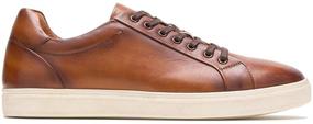 img 4 attached to Hush Puppies 👟 Men's Leather Lace-up Sneakers