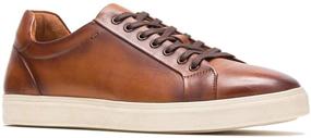 img 3 attached to Hush Puppies 👟 Men's Leather Lace-up Sneakers