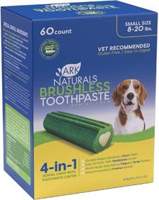 img 1 attached to Ark Naturals Dog Brushless Toothpaste 4 in 1: Dental Chews + Toothpaste Center: Small Breed's Vet Recommended Solution for Plaque, Bacteria & Tartar Control