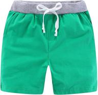mud kingdom athleisure shorts cotton boys' clothing ~ shorts logo