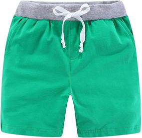img 4 attached to Mud Kingdom Athleisure Shorts Cotton Boys' Clothing ~ Shorts