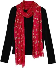 img 2 attached to Amy Byer Girls Sleeve Scarf