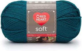 img 2 attached to 🛍️ Get More and Save Big: Red Heart Soft Yarn (3-Pack) Teal E728-9518 - Bulk Buying Offer!