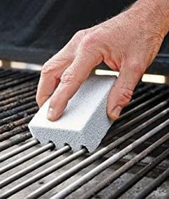 img 1 attached to 🧼 Grill Griddle Cleaning Brick Block Magic Stone - 2 Pack: Ultimate Grill Cleaner