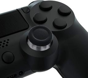 img 3 attached to Enhance Your Gaming Experience with eXtremeRate Black & Clear Dual-Color Replacement 3D Joystick Thumbsticks for PS5 Controller – Including Screwdriver for PS4 Slim Pro Controller
