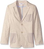 👔 seo-optimized boys' linen blazer by isaac mizrahi logo