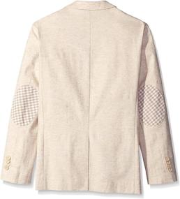 img 1 attached to 👔 SEO-Optimized Boys' Linen Blazer by Isaac Mizrahi