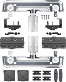 img 4 attached to 🍽️ W10712395 Dishwasher Upper Rack Adjuster Metal Kit 20-Pack Replacement for Whirlpool WDTA50SAHZ0 Dishwasher - Compatible with Kenmore AP5957560, W10350375, W10712395VP, W10250159 by Cenipar - Improve Your Dishwashing Experience!