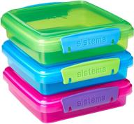 sistema 41647 collection containers assorted logo