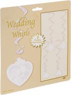 beistle 5-pack wedding whirls - 3ft 4in - enhance your wedding decor logo