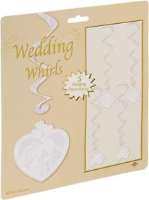 img 3 attached to Beistle 5-пакетных свадебных вихрей - 3фута 4дюйма - улучшите свое свадебное убранство