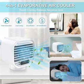 img 3 attached to Portable Conditioner Evaporative Geekboy Personal Heating, Cooling & Air Quality