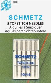 img 1 attached to SCHMETZ Topstitch Sewing Machine Needles Sewing