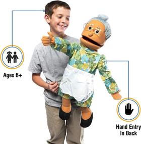 img 4 attached to 🏽 Authentic Granny Hispanic Grandmother Ventriloquist Puppet: A Timeless Companion for Entertaining Performances