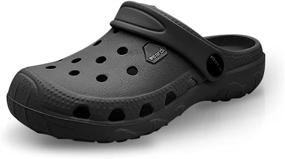 img 3 attached to 👟 Comfortable Garden Slip On Water Shoes for Kids - Perfect Boys and Girls Sandals, Clogs, and Beach Slippers
