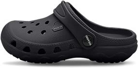 img 2 attached to 👟 Comfortable Garden Slip On Water Shoes for Kids - Perfect Boys and Girls Sandals, Clogs, and Beach Slippers
