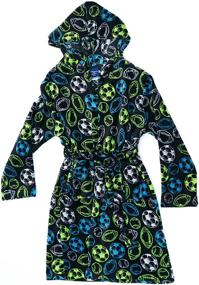 img 3 attached to Cozy Comfort: Prince of Sleep 👑 Fleece Robes for Boys, Perfect for Bedtime Bliss!