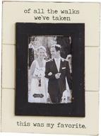 🖼️ mud pie 5x7 wedding picture frame - all the walks collection логотип