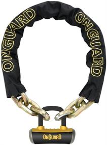 img 1 attached to 🔒 Beast Chain Lock Combo featuring ONGUARD X4 Padlock for Enhanced Security