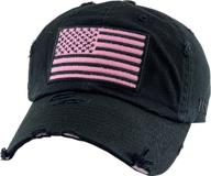 🎣 kbethos tactical operator collection: usa fishing mesh ballcap with flag patch for america's outdoors logo