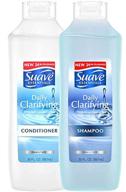 suave essentials clarifying shampoo conditioner logo