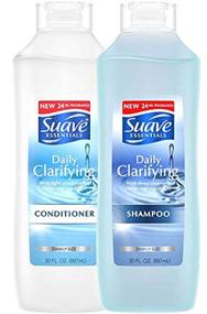 img 1 attached to Suave Essentials Clarifying Shampoo Conditioner