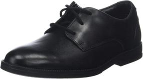 img 4 attached to Stylish and Durable: Clarks Boy's Derby Lace-Up Shoes